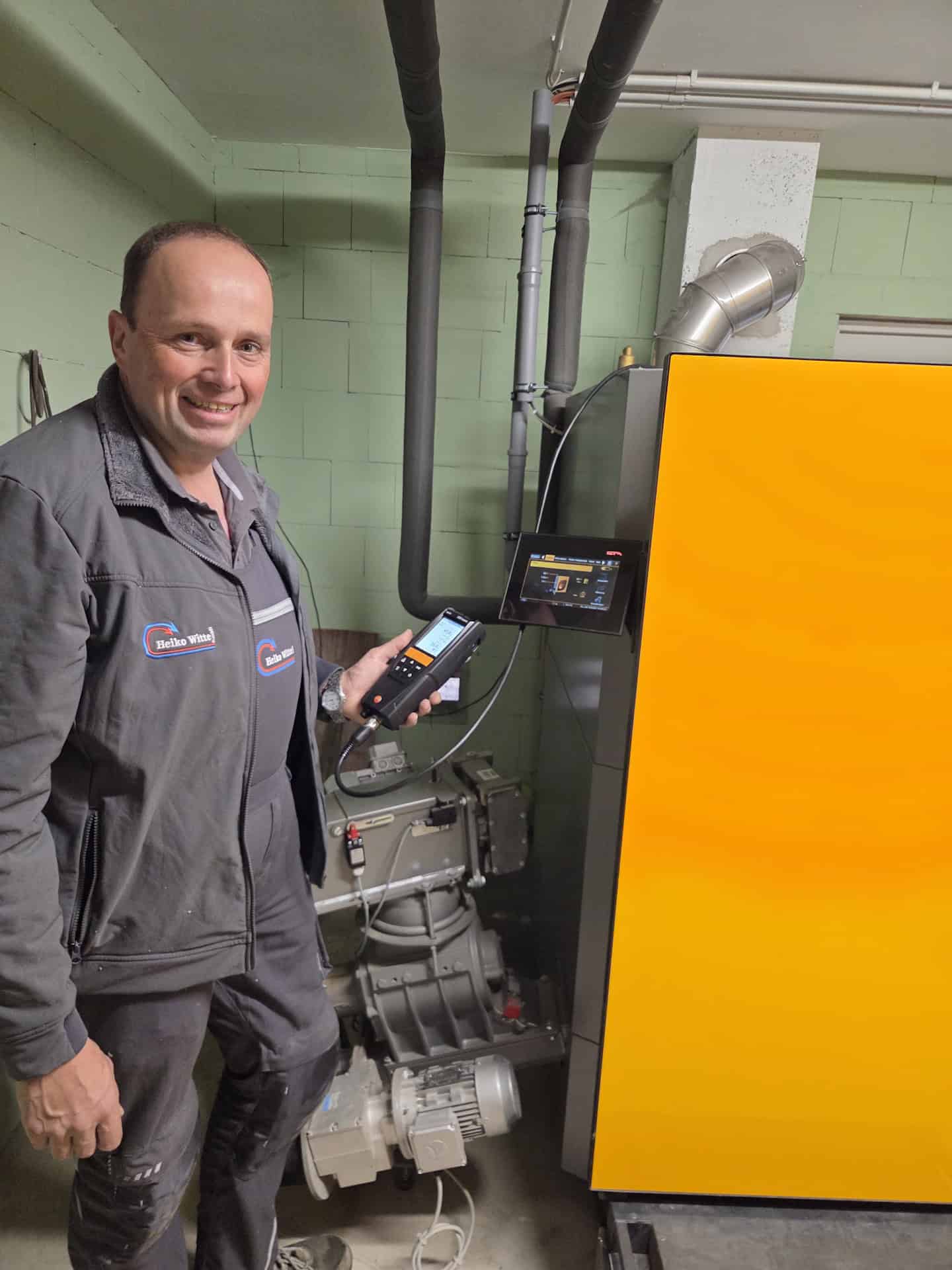 Heiko Witte, Meister und Geschäftsführer der Heiko Witte GmbH, Sanitär- und  Heizungsbau in Egestorf