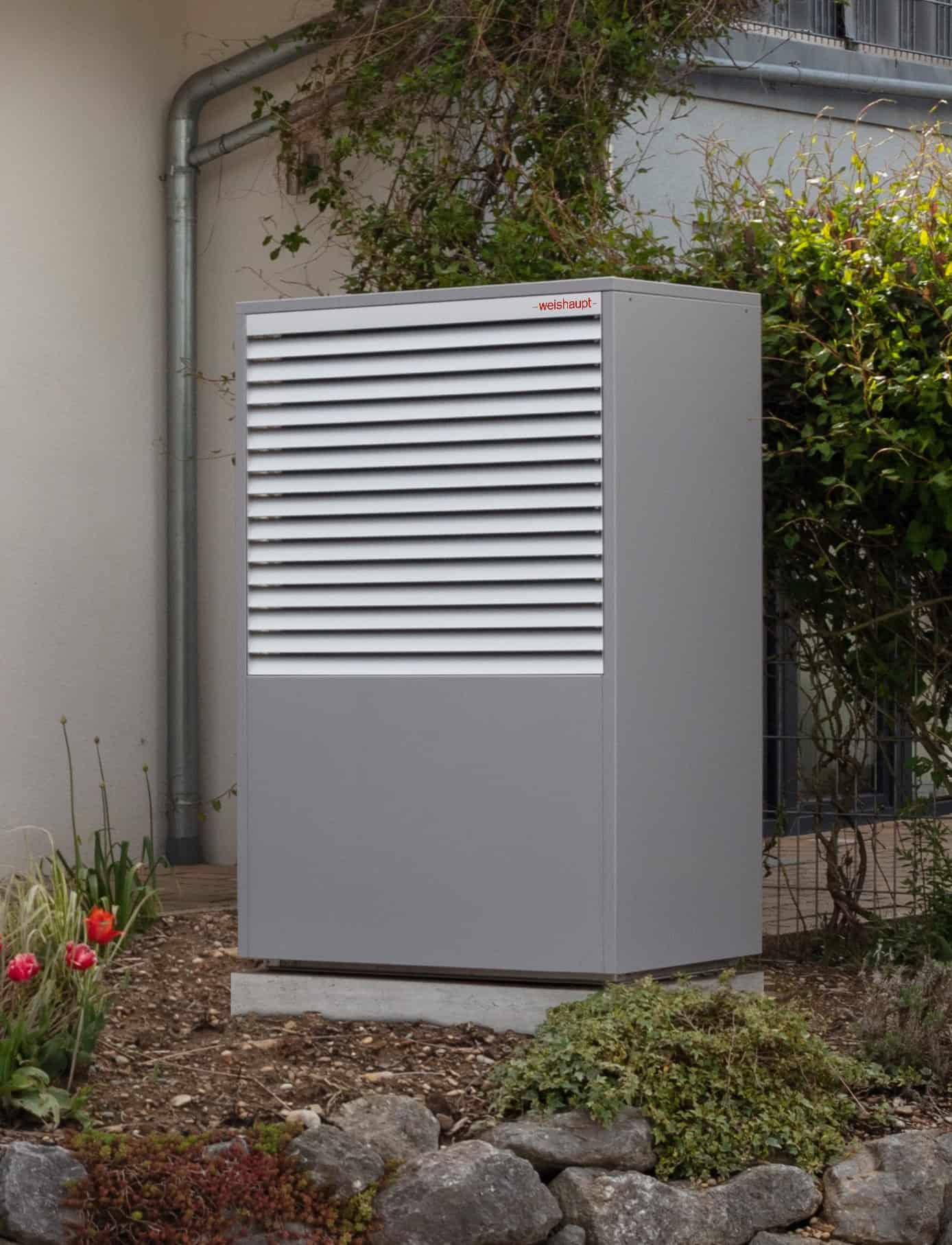 Weishaupt-Wärmepumpe Aeroblock